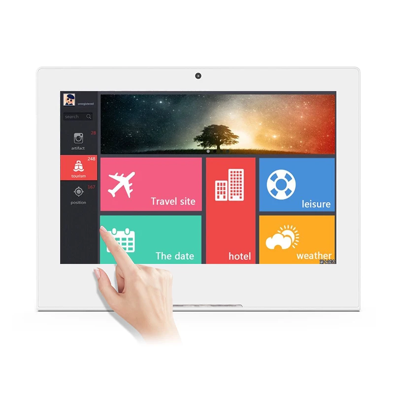 10.1 inch touch windows 10 tablet pc intel Z8300 quad core 1920*1080 full HD 1080P