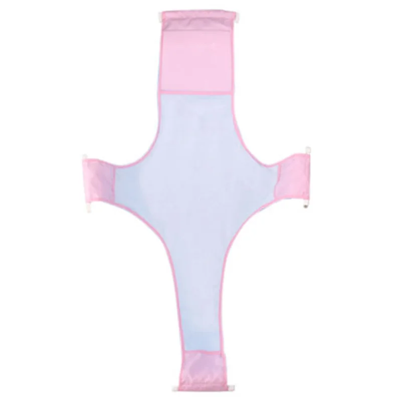 Pasgeboren Baby Bad Verstelbare Antislip Netto Baby Vouwen Bad Sling Netten Baby Douche Accessoires Baby Items Nieuwe Geboren