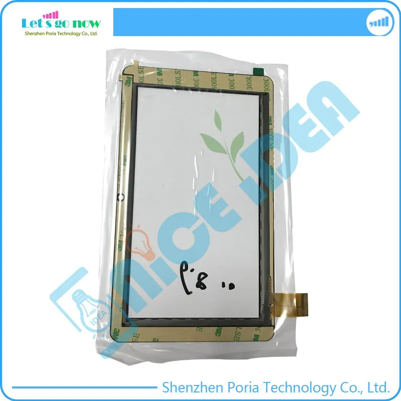 100% New 6.8 Inch Touch Screen Digitizer For A-6201A FPC-TP070199(716)00 Black Front Tablet Touch Panel Glass Replacement