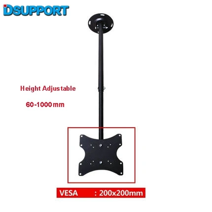 เพดานทีวีติดMC3260เต็มหมุนปรับ13 "-37"เพดานทีวีM Ount B Racket LEDจอแอลซีดีผู้ถือ