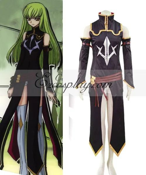 

Code Geass C.C Black Suit Cosplay Costume E001