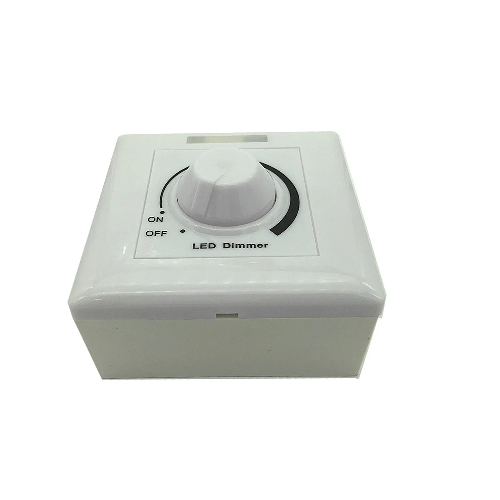 LED Dimmer  12-24V Manual Switch 30A PWM Knob Operating Switch for Dimmable LED 5050 2835  Light Bulb LED strips