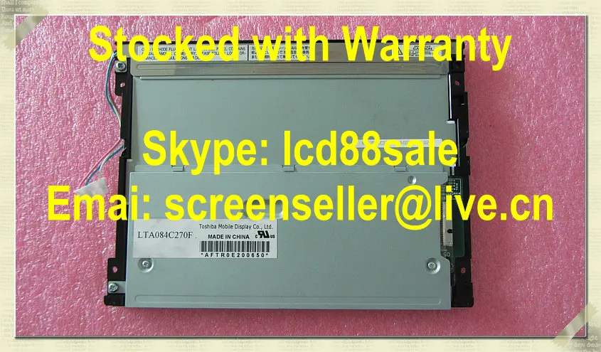 

best price and quality original LTA084C270F industrial LCD Display