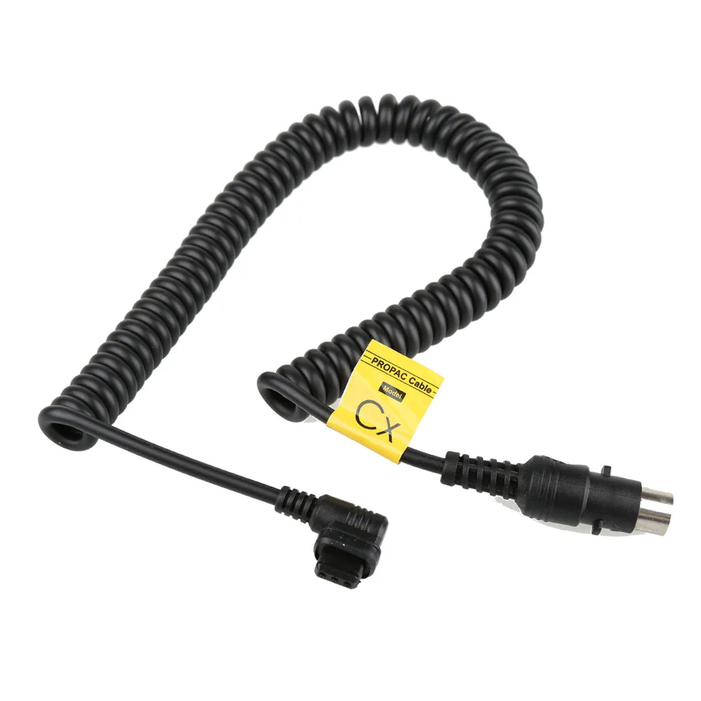 Godox PB960 PB820 Flash Battery Pack Connector PROPAC power Cable CX for Canon 600EX 580EX II 430EX 550EX 540EZ / YONGNUO Flash