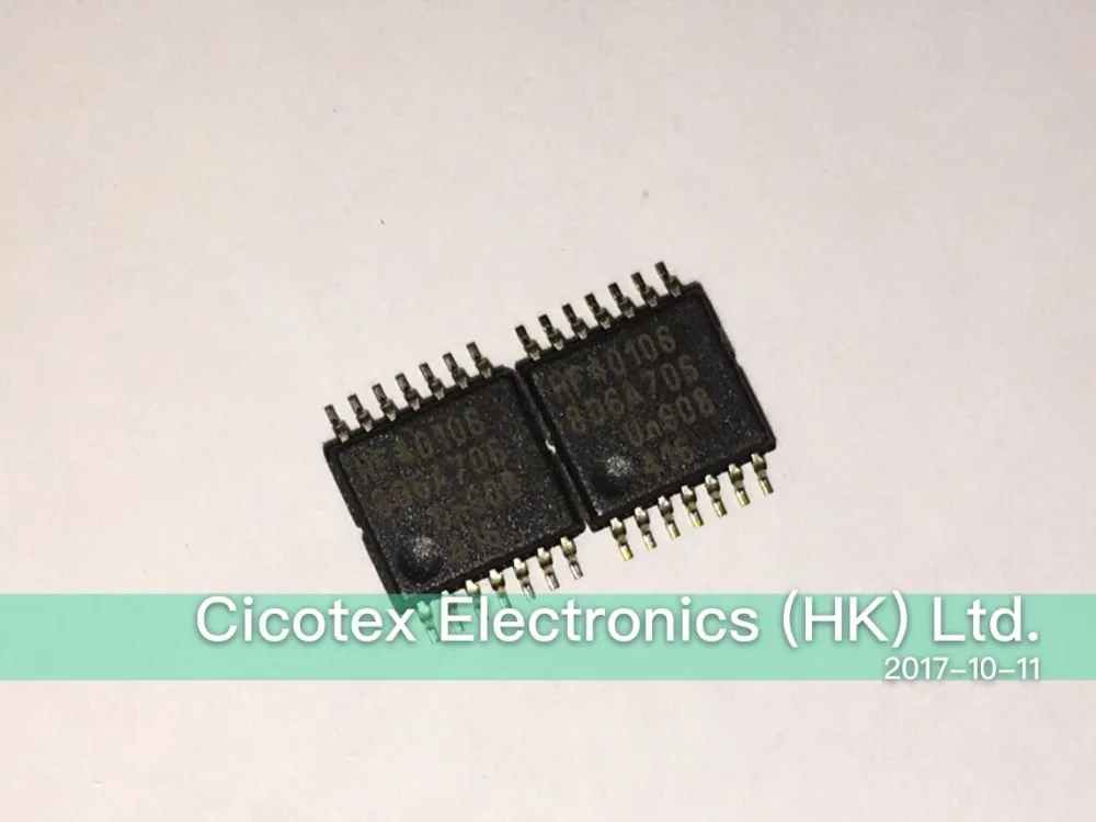 10pcs/lot HEF40106BTT TSSOP14 IC HEX INVRTR SCHMTT TRGR 14TSSOP HF40106BTT HF40106