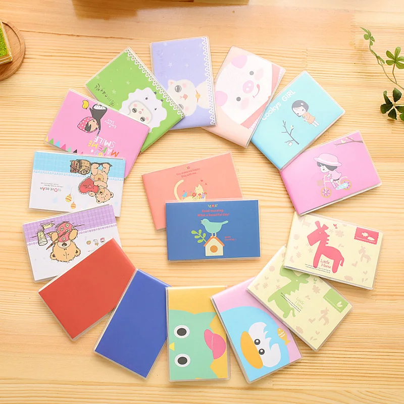 20Pcs high quality blank inner page note book cute soft mini notebook daily memo office school supplies