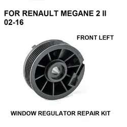 2002-2016 FOR RENAULT MEGANE 2 II WINDOW REGULATOR PULLEY ROLLER FRONT LEFT REPAIR KIT NEW