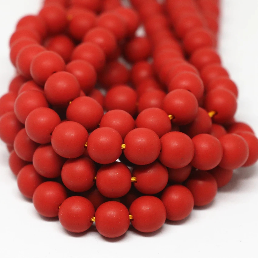 13 colors fashion women jewelry findings resin beeswax round beads 5mm 6mm 8mm 10mm loose beads accessories spacers 15inch B34