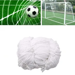 Bola de futebol net para o objetivo de futebol post malha para portões polietileno formação pós redes ao ar livre footall crianças jogo júnior esportes
