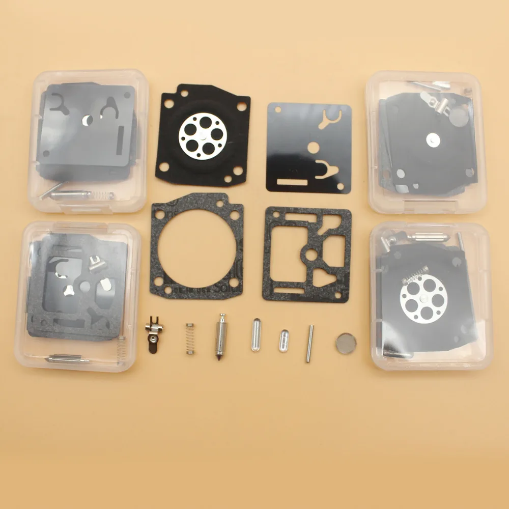 5 Teile/los Vergaser Komplette Wieder Aufzubauen Kit Fit HUSQVARNA 340 345 e 346XP 350 353 EPA Kettensäge ZAMA RB-122