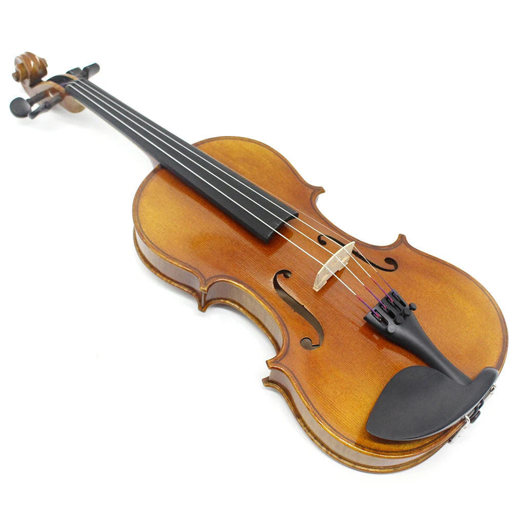 

TLY New Handmade Master Violin Full Size 1/4 1/2 3/4 4/4 Ebony with Case Bow Rosin professional Violin