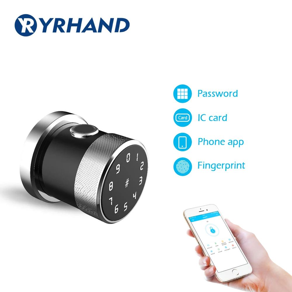 Smart Biometric Fingerprint Door lock  Digital Wifi Security Lock  Keyless Intelligent Wateproof unlock locked Lock for Outdoor