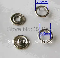 500 sets of 7.5 mm silver hollow copper baby children's clothing accessories,clothing baby climb clothes buttons