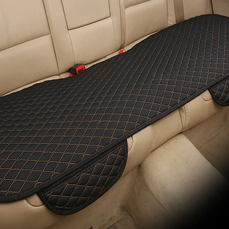 Подушка для заднего сиденья автомобиля KANGLIDA, коврик со спинкой для салона автомобиля, грузовика, внедорожника, чехол-протектор на автомобильное сиденье Лен