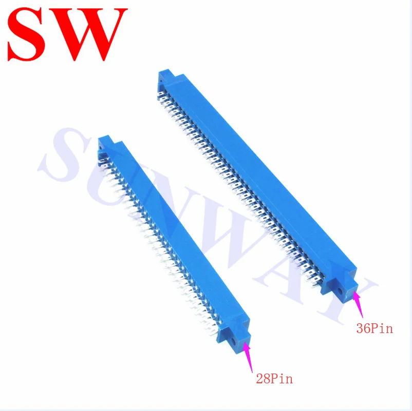 Freies Verschiffen 1 teile/los von 36Pin Jamma Rand Stecker für Arcade-spiel maschine/Conector Jamma Weibliche DIY Arcade KIT teile (36 p X2)