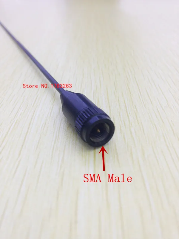 SMA 24 SMA Male UHF VHF Dual Band Antenna for Yaesu Vertex standard Tonfa Linton etc walkie talkie made in Taiwan