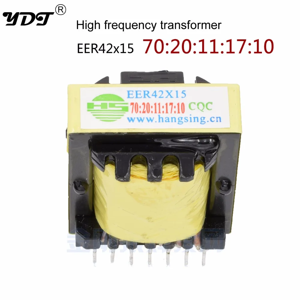 Pulse Transformer EER42x15 70:20:11:17:10 High Frequency Auxiliary power Transformer For arc welding machine