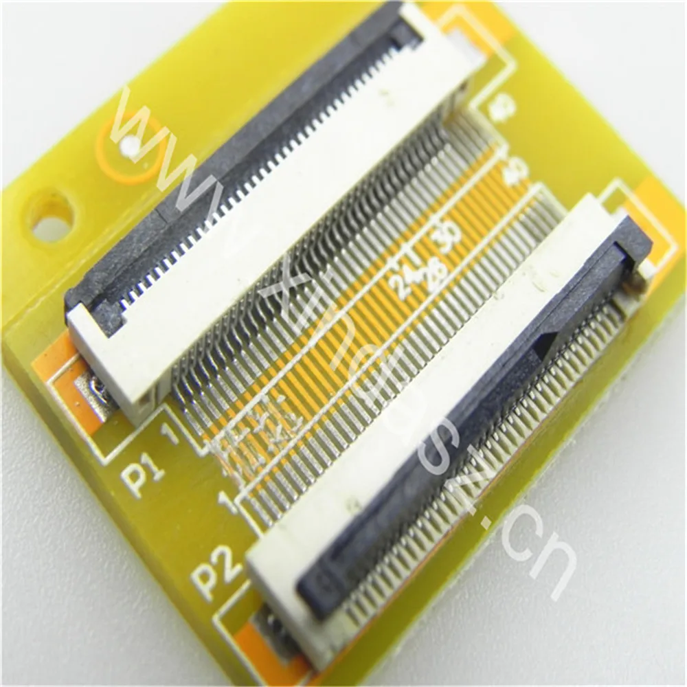 Free shipping 30*25mm 0.5mm Pitch 36pin to 36pin ZIF CE SSD HDD Flex FFC Cable TTL Extend Adapter plate Fonverter Board