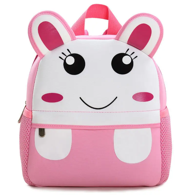 Cute Kids Toddler Backpack Kindergarten Schoolbag 3D Cartoon Animal Bag Storage Bags Books Hangable Container Organizer