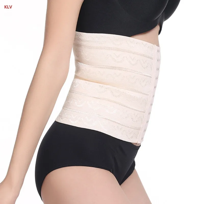 KLV Womens Waist Trainer Hollow Tension Ventilation Slimming Corset Body Shaper Soft