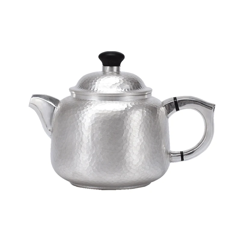 High grade Silver made Tea Kettle Vacuum Thermos cup Coffee cup  Kung Fu Tea gift for family and friends kitchen office tea set