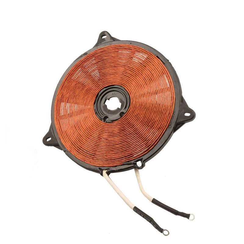 1800W 220V Electromagnetic Heating Control Panel, Copper Wire Induction Coil 195*170*165mm Induction Heater