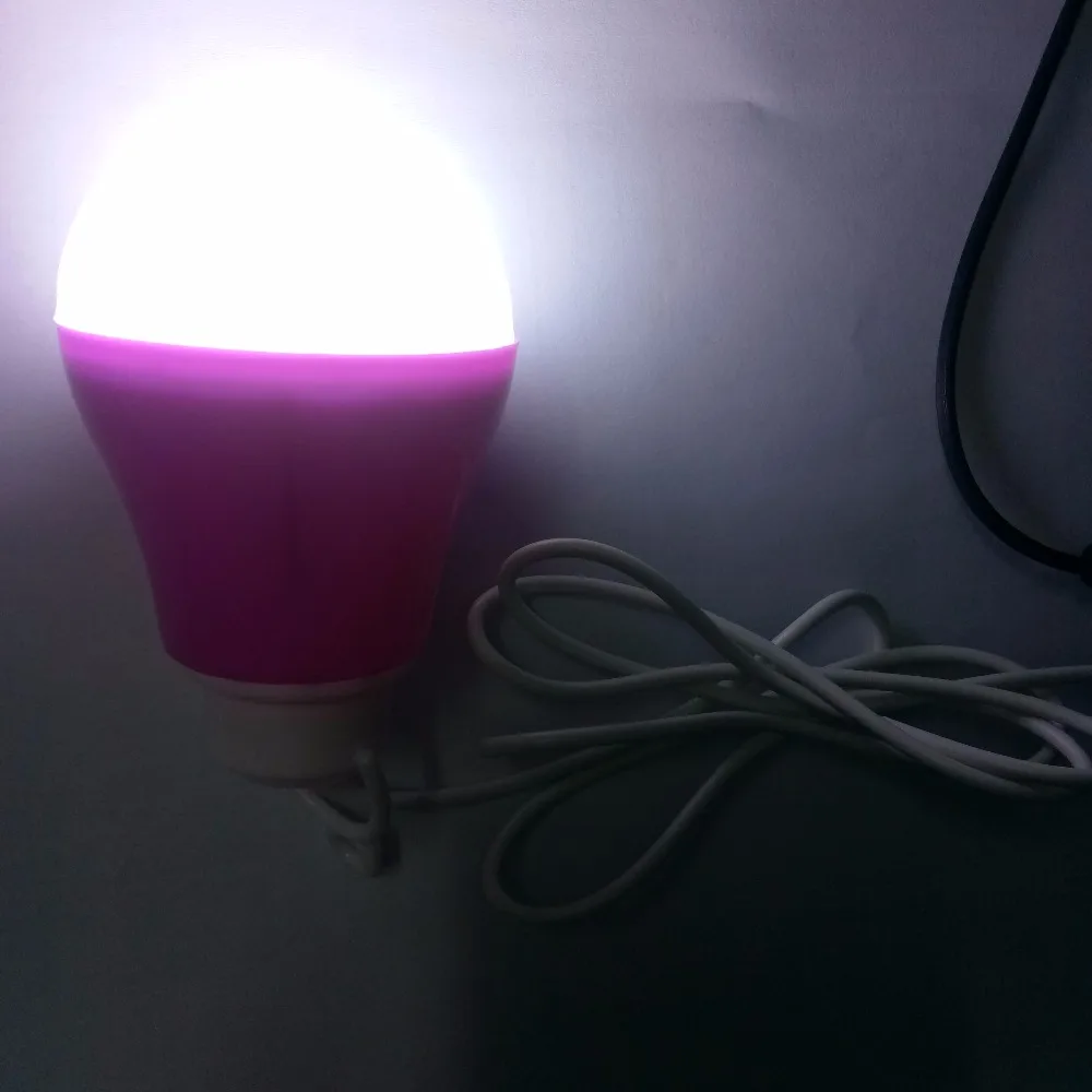 USB di potere della luce bianca lampadina a risparmio energetico tubo Fluorescente hight luminosità della lampadina