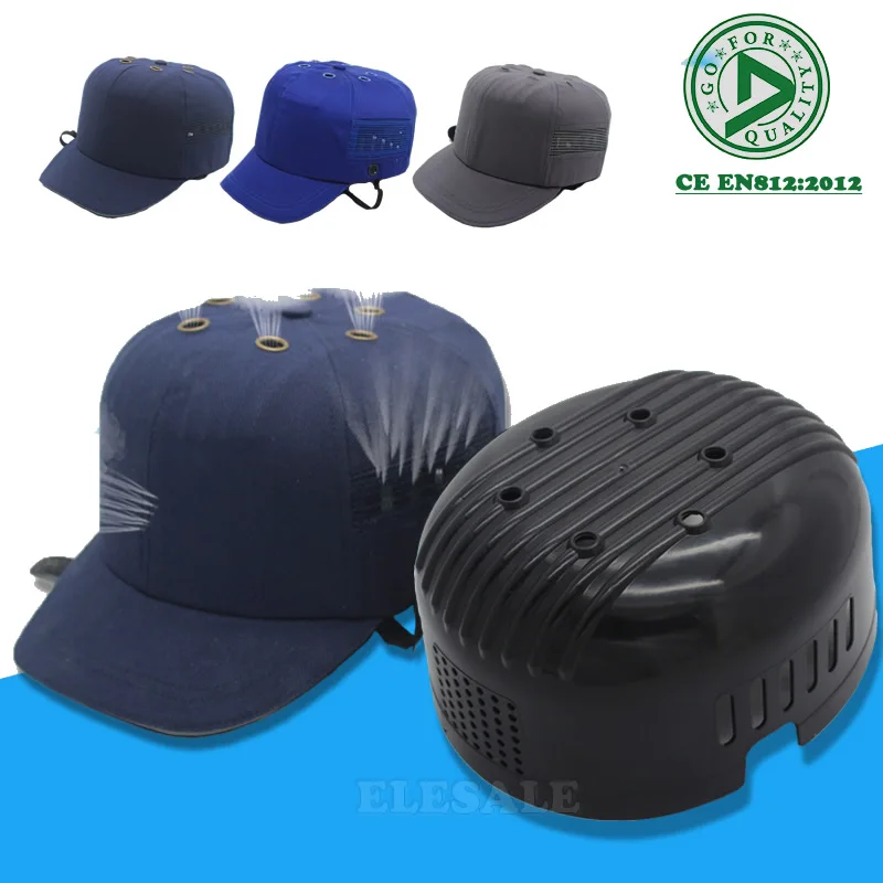 New Work Safety Hard Bump Cap Helmet Baseball Hat Style Protective Hard PP Hat For Work Factory Shop Carrying Head Protection