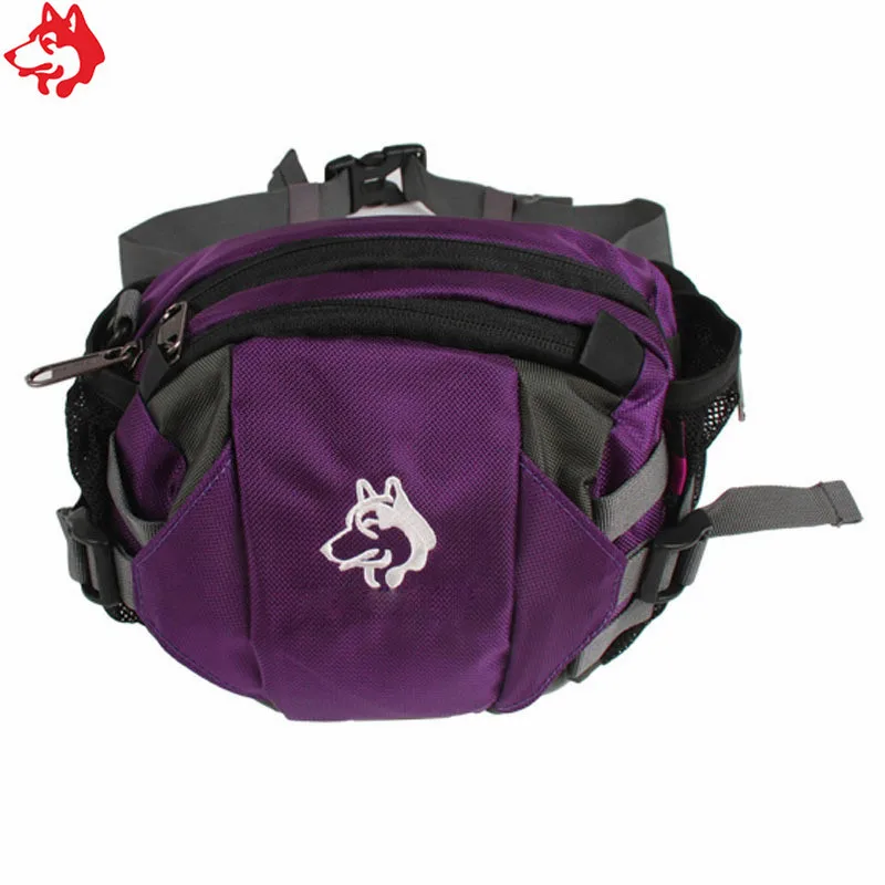 China Rose/Yellow/Purple/Dark Green Custom Outdoor Sports Waterproof hiking fanny bag for hiking Waist Pack