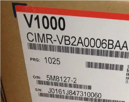 New and original V1000 inverter CIMR-VB2A0006BAA 0.75KW