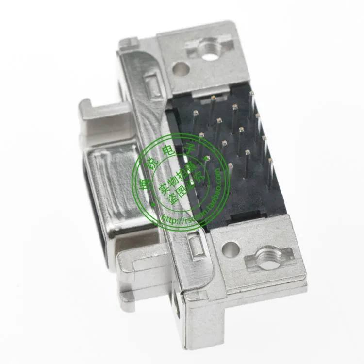 Imagem -05 - Conector Mdr Scsi Genuíno 3m Conector de 14pin 20234 90 Graus Pés de Curvatura