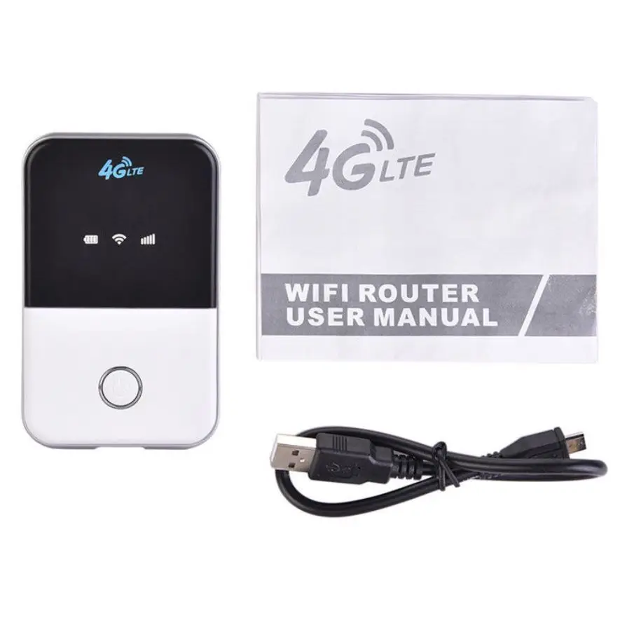 4G Lte Pocket Wifi Router Car Mobile Wifi Hotspot Wireless Broadband Mifi Unlocked Modem Extender Repeater With Sim Card Slot