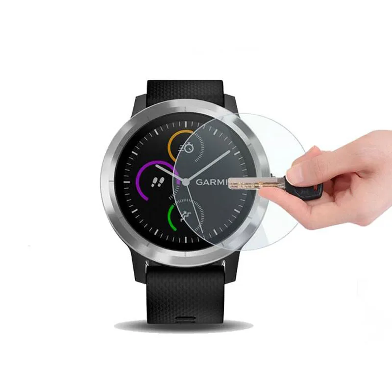 Pelindung Film Kaca Tempered untuk Jam Tangan Pintar Garmin Vivoactive 3 Elemen Vivoactive3/Cover Pelindung Layar Pelatih 3t