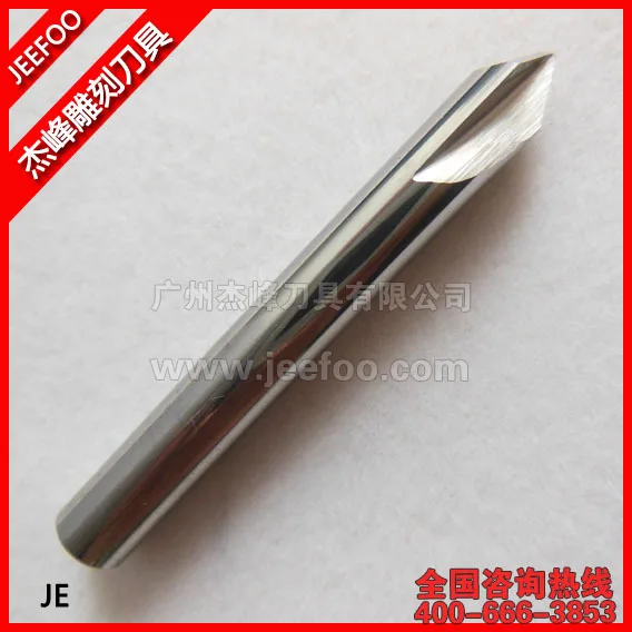 6*90(V)Flat Bottom Cutting Tool Bits, V Shape Carbide Engraving Tools, Wooden Cutters, Router Blade