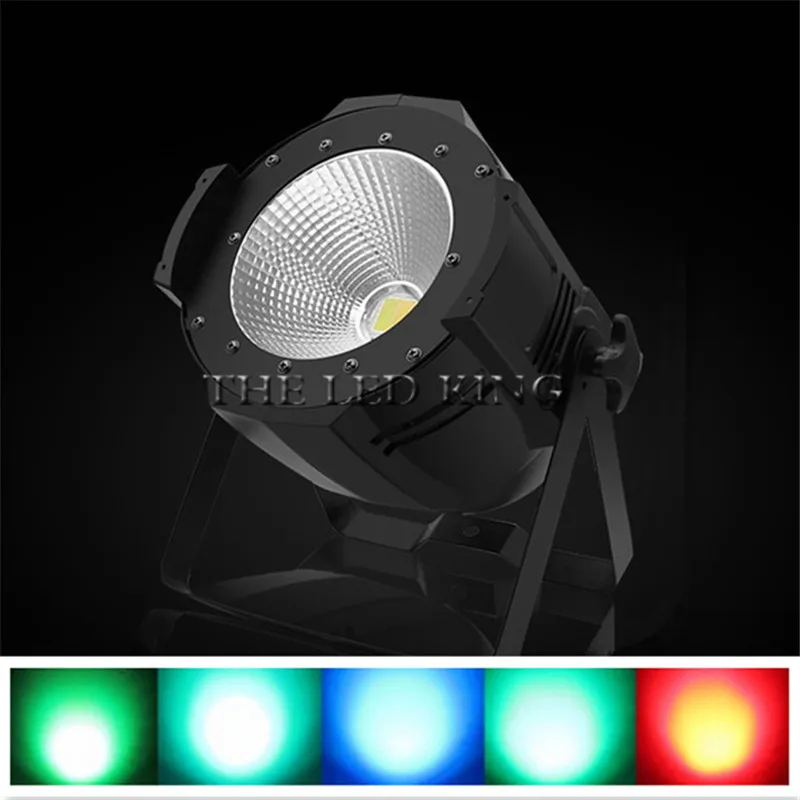 

8PCS LED Par Light COB 200W with Barn Doors High Power Aluminium cool white and warm white Wash Strobe Effect Stage Lighting