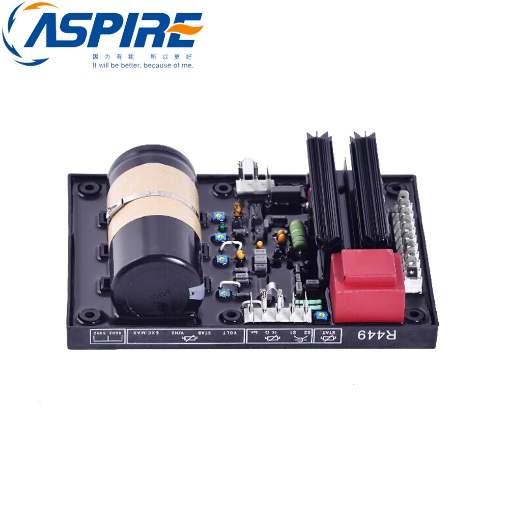 

Aspire Genset Spare Parts AVR R449 Automatic Voltage Regulator