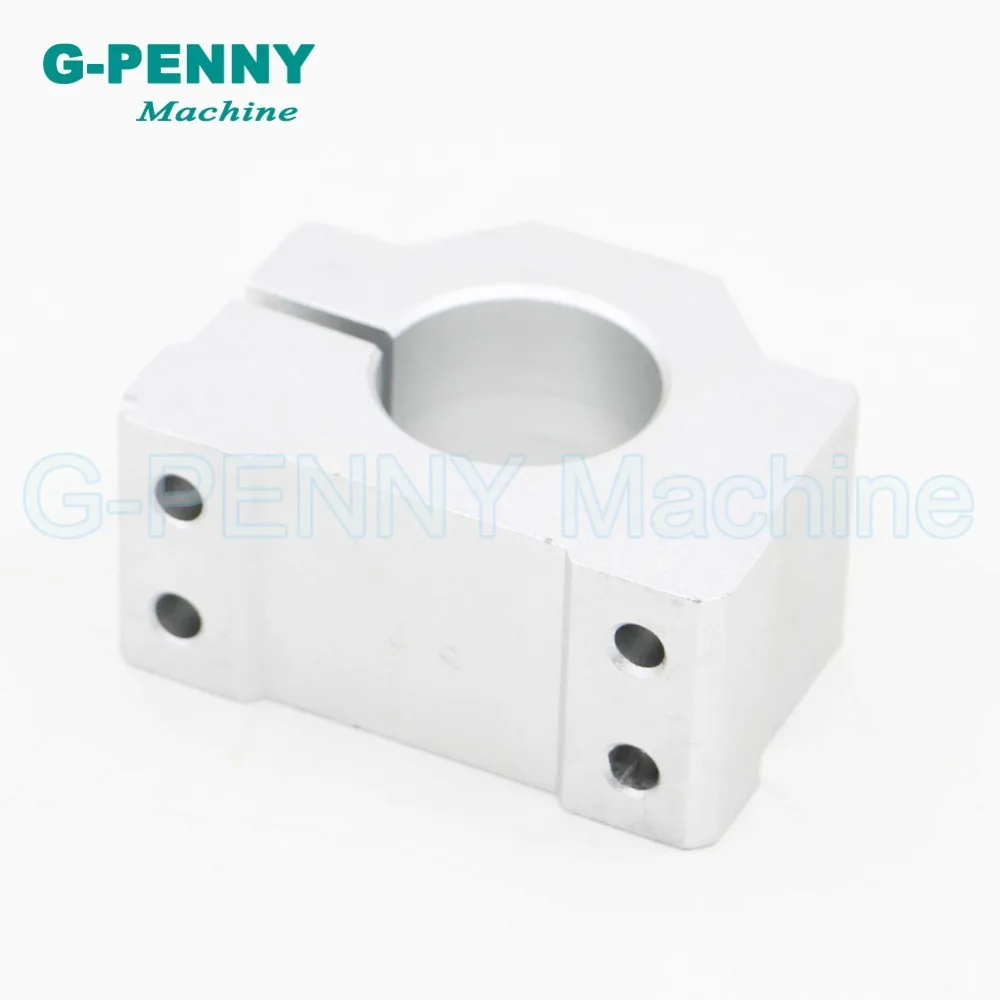 Free shiping! Spindle motor fixture aluminum 20/22/24/26/28/30/32/34/36/38/40/42/44/46mm Clamp Bracket For CNC spindle motor