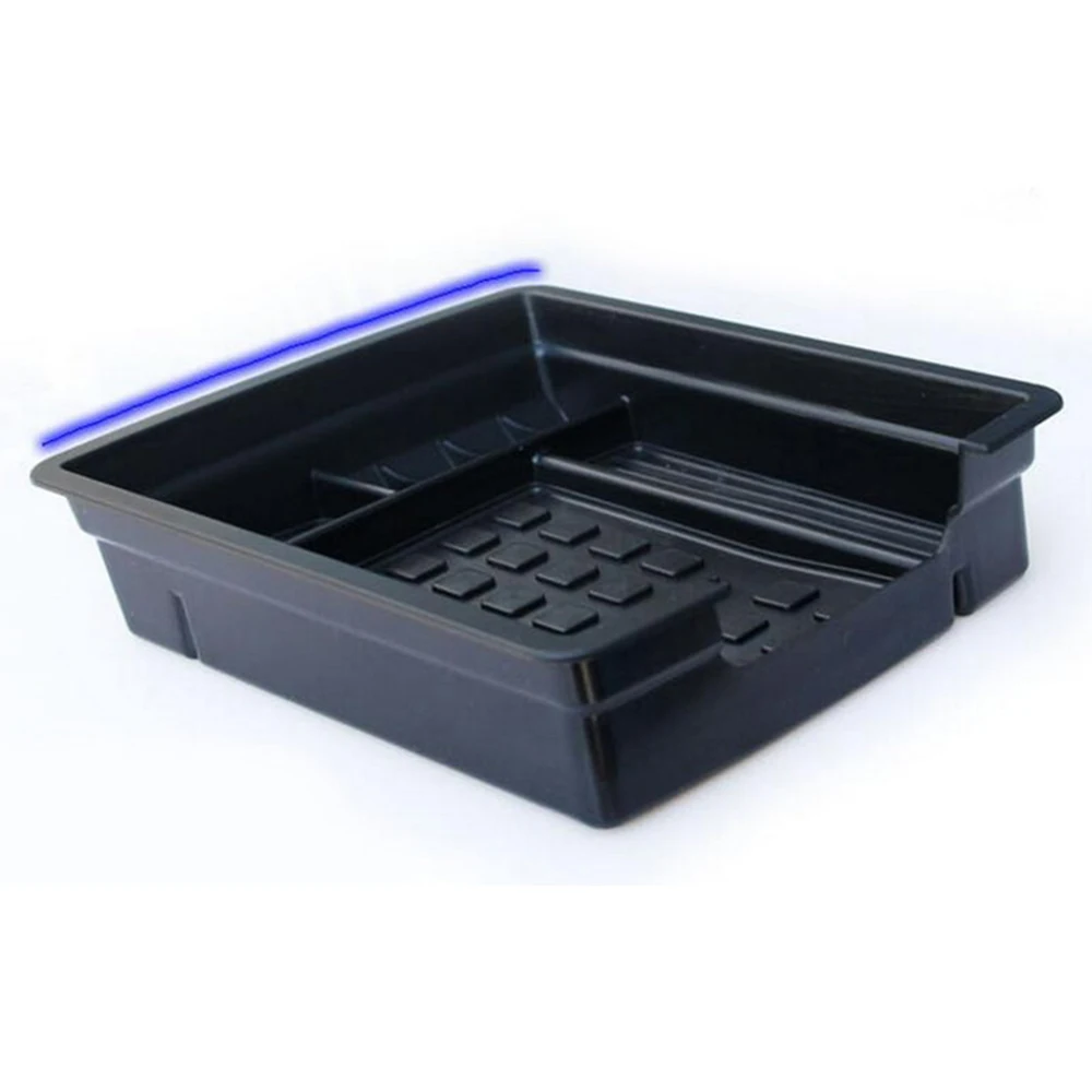 For Volkswagen Jetta 2013 2014 2015 Black Center Control Armrest Storage Secondary Glove Box Pallet Organizer Container