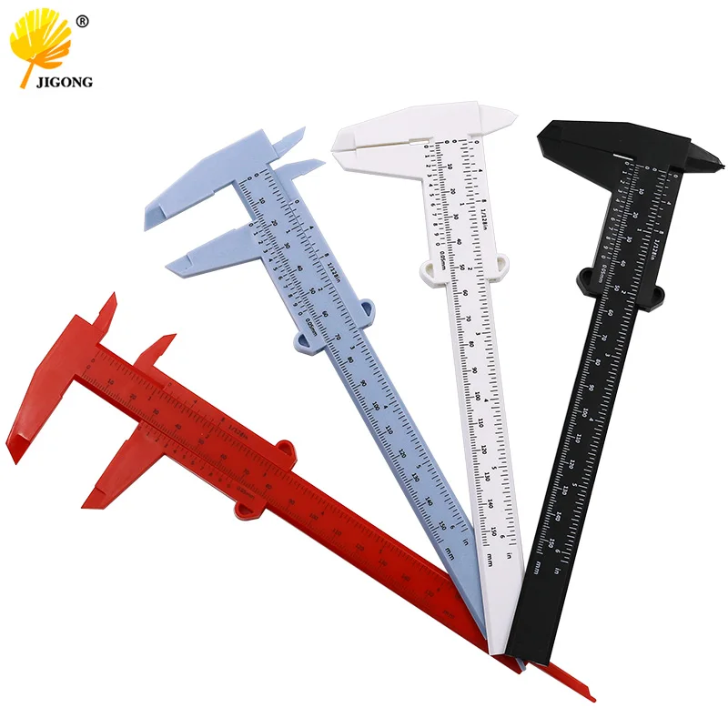 

DIY Tool Woodworking Metalworking Plumbing Model Making 80mm 150mm 0.5 Vernier Caliper Aperture Depth Diameter Measure Tool