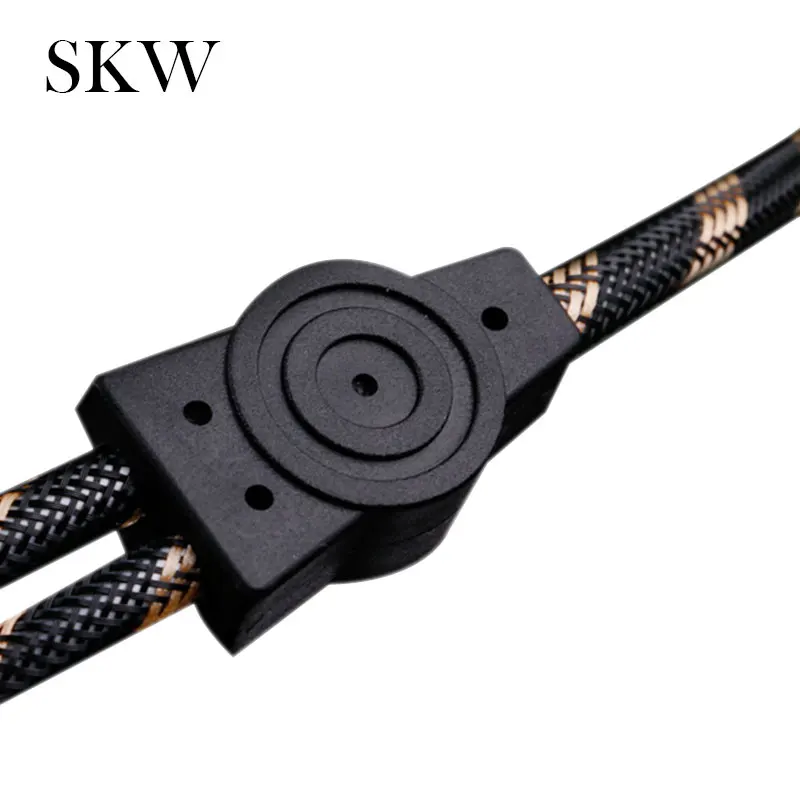 SKW Audio Cable 1 RCA To 2 RCA 1M 1.5M 2M 3M 5M For Home Theater DVD Amplifier Multimedia MP3 / MP4 Player Speaker