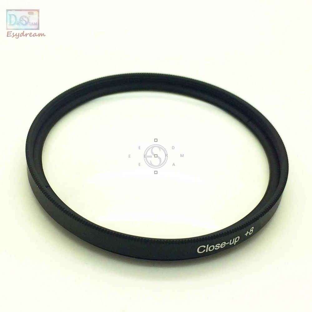 37 46 49 52 55 58 62 67 72 77 mm Close up +8 Macro Lens Filter For Camera  Canon Nikon Pentax Lenses Close-up x8