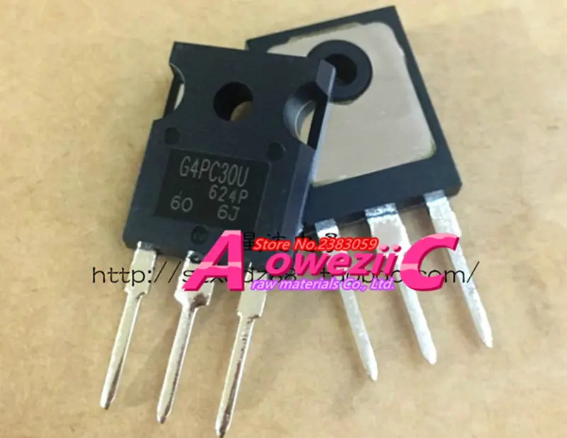 

Aoweziic 100% new imported original IRG4PC30U G4PC30U IRG4PC30UPBF TO-247 FET 12A 600V