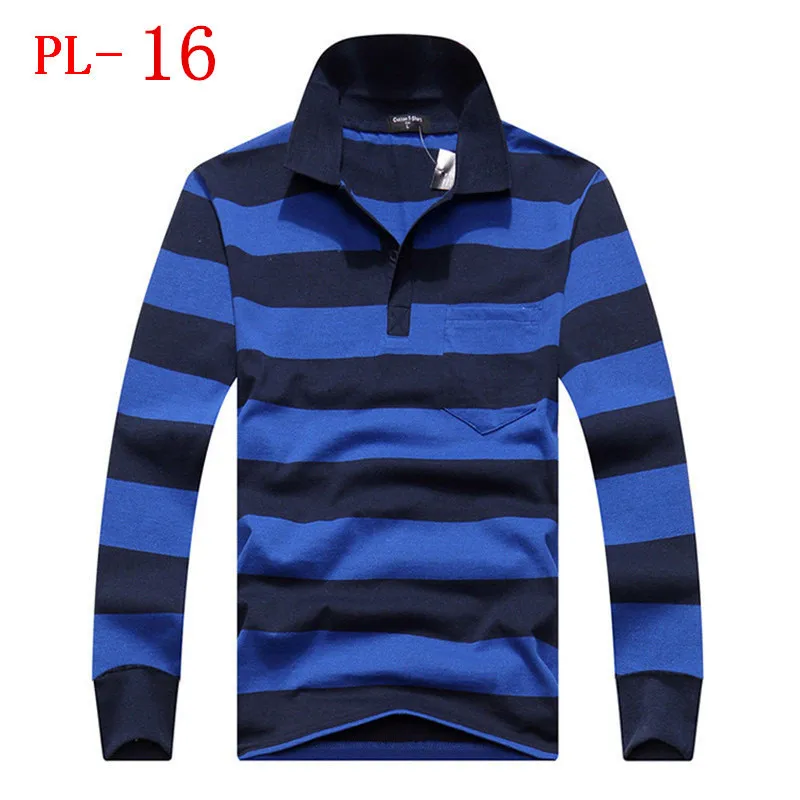 New Fashion Mens 100% Cotton Casual Long Sleeve Stripe T Shirts Stitching Color