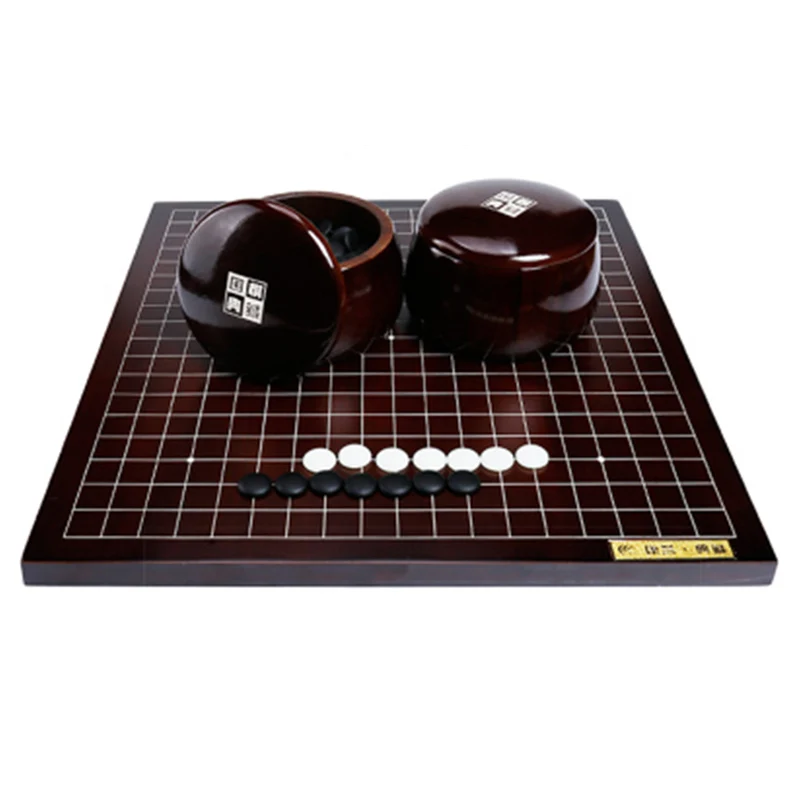 BSTFAMLY Go Chess 19 Road 361 Pcs New Yunzi Chinese Old Game of Go Weiqi International Checkers NO Folding Table Toy Gifts LB06