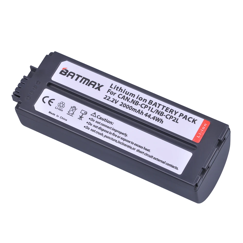 1Pc 2000mAh NB-CP2L NB CP2L Battery for Canon NB-CP1L CP2L Canon Photo Printers SELPHY CP800, CP900, CP910, CP1200,CP100,CP1300