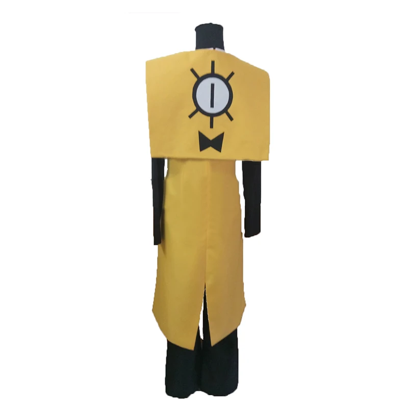 Bill Cipher Cosplay Costume Mystery Attack Outfit Halloween Costumes with hat and gloves 11