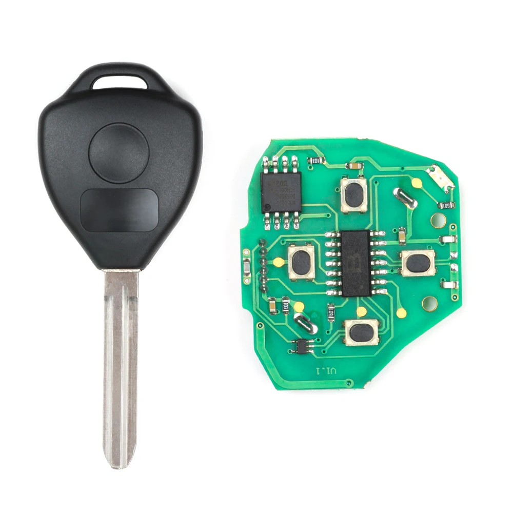 KEYECU GQ43VT14T Upgraded Remote Key Fob 315MHz 4C Chip 4 Button for Toyota Camry Corolla Sienna Echo 1999 2000 2001 2002 2003