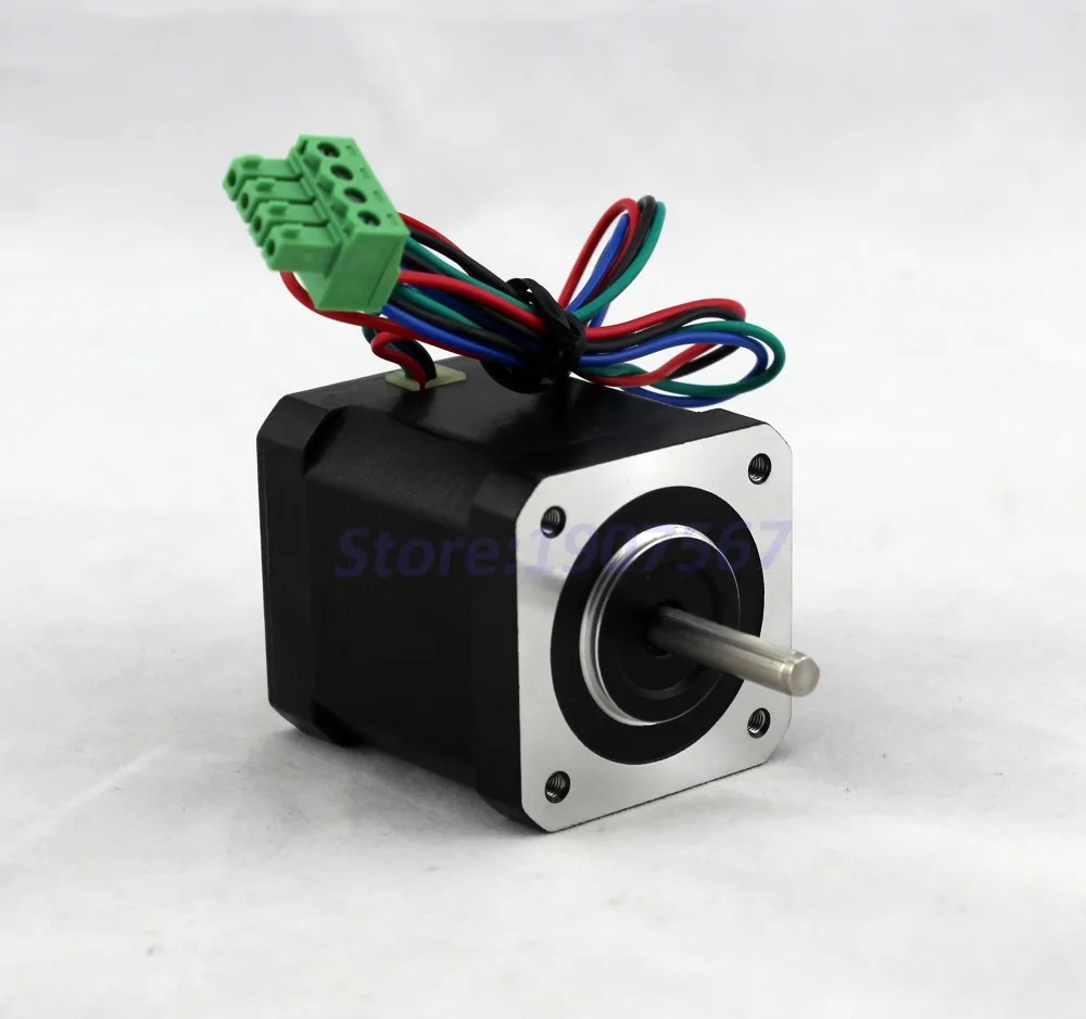 Lichuan hybrid Nema 17 stepper motor 42mm flange 2 phase LCHS4401 cnc step motor 0.3Nm