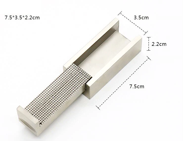 Nose shaping tools Horizontal plate cartilage squeezer crusher Imported stainless steel clear texture