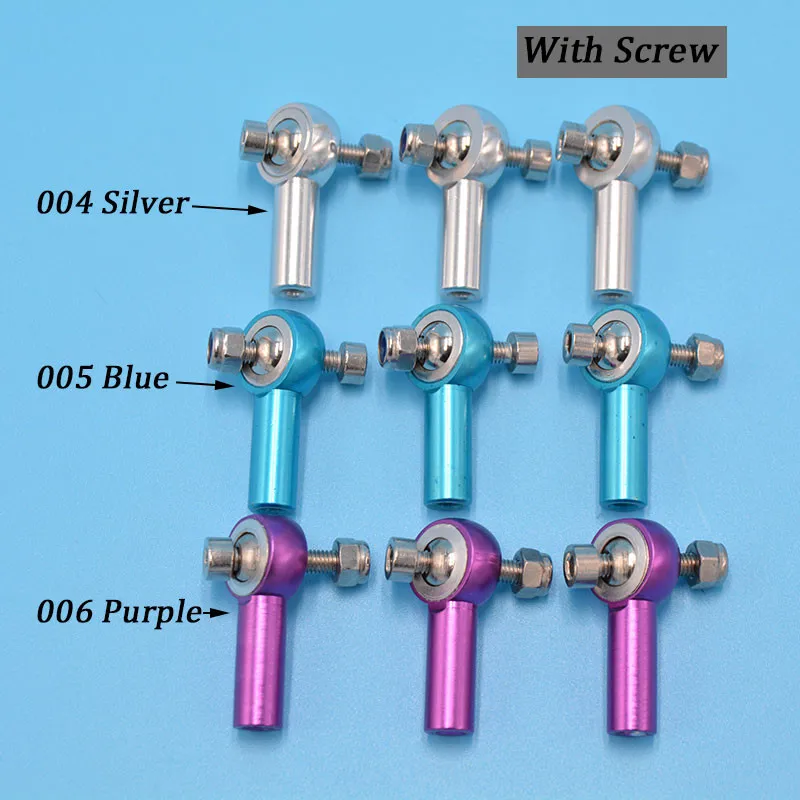 M3 Link Rod End Rotule, 10 Pièces De Rechange Finition Fine